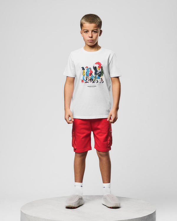 Kids Nor'Easter Jogger Shorts Watermelon
