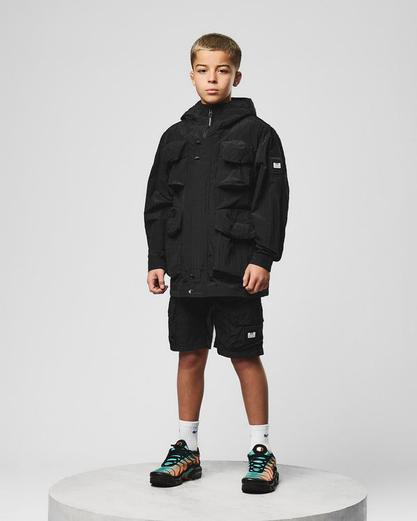 Pantaloncini cargo Zemmouri neri per bambini