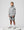 Pantaloncini cargo Zemmouri per bambini grigio fumo