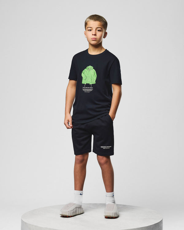 Pantaloncini da jogging Mytros per bambini blu navy/bianco