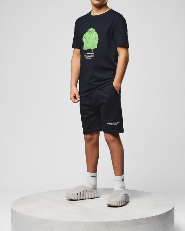Pantaloncini da jogging Mytros per bambini blu navy/bianco