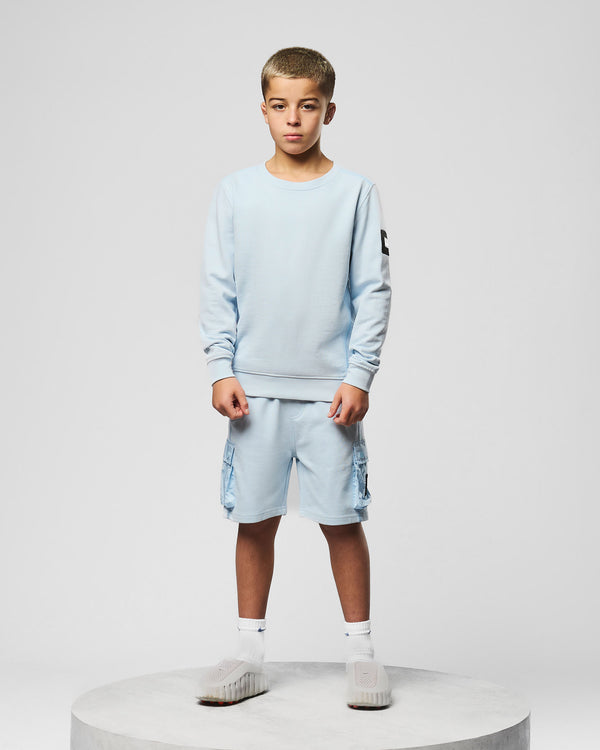 Kinder-Sweatshirt „Thunder“ Himmelblau