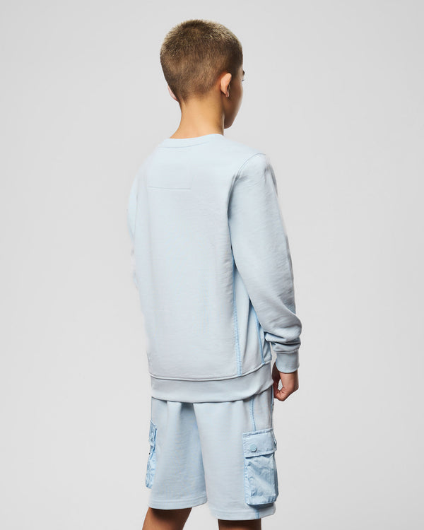 Kinder-Sweatshirt „Thunder“ Himmelblau