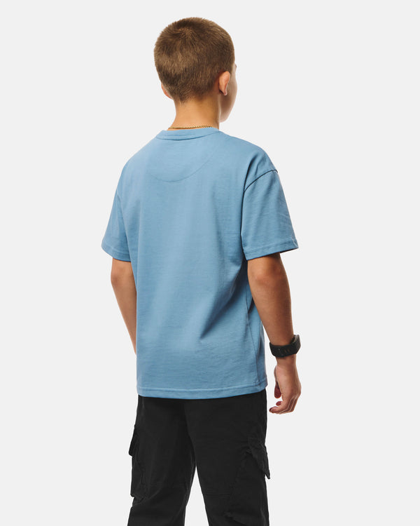 Kinder T-Shirt Brooklands Peruanisch Blau