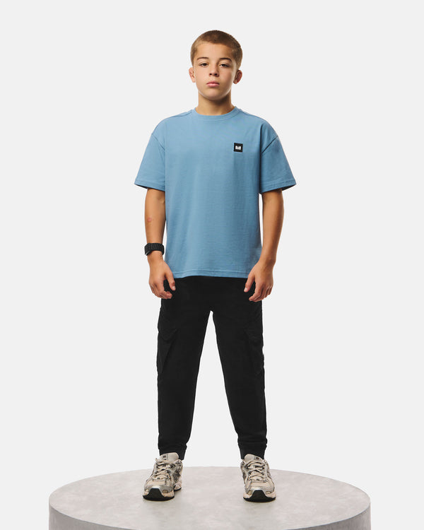 Kinder T-Shirt Brooklands Peruanisch Blau