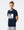 Klassisches Prison T-Shirt für Kinder, Marineblau