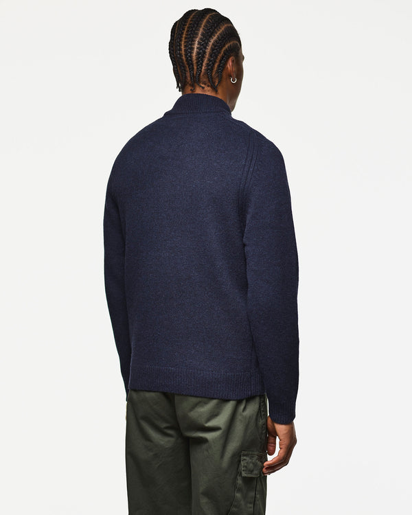 Castillos Wollpullover Marineblau