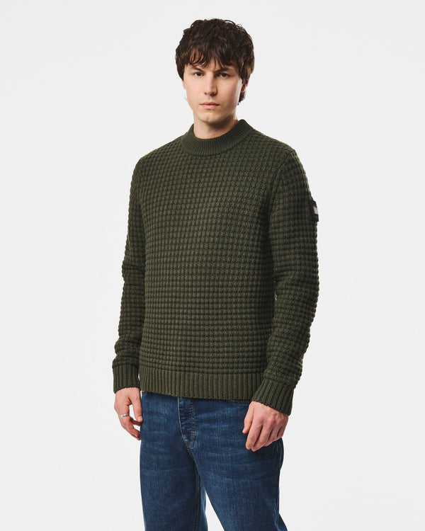 Molson Jumper Black Forest Green