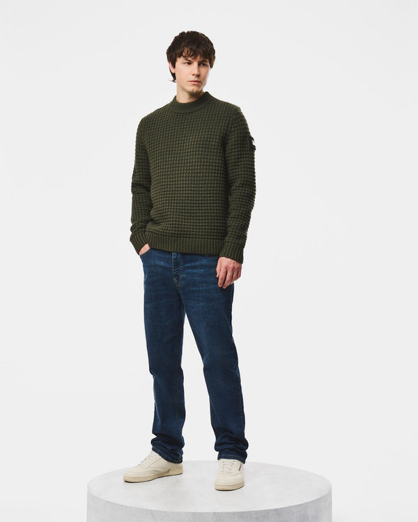 Molson Jumper Black Forest Green