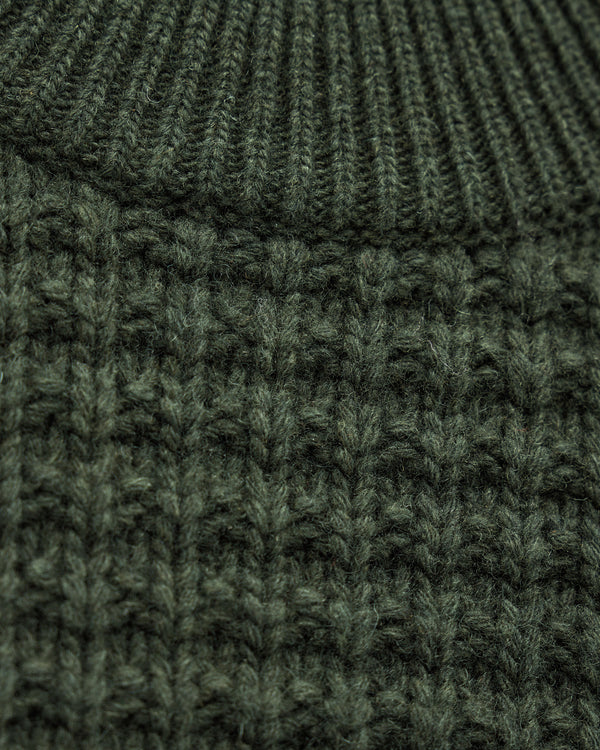 Molson Jumper Black Forest Green