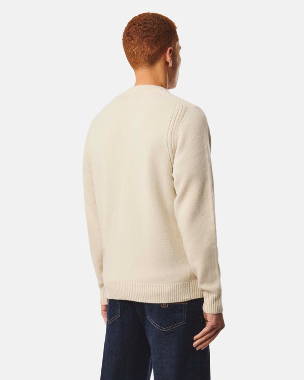 Lauda Wool Cardigan Calcium