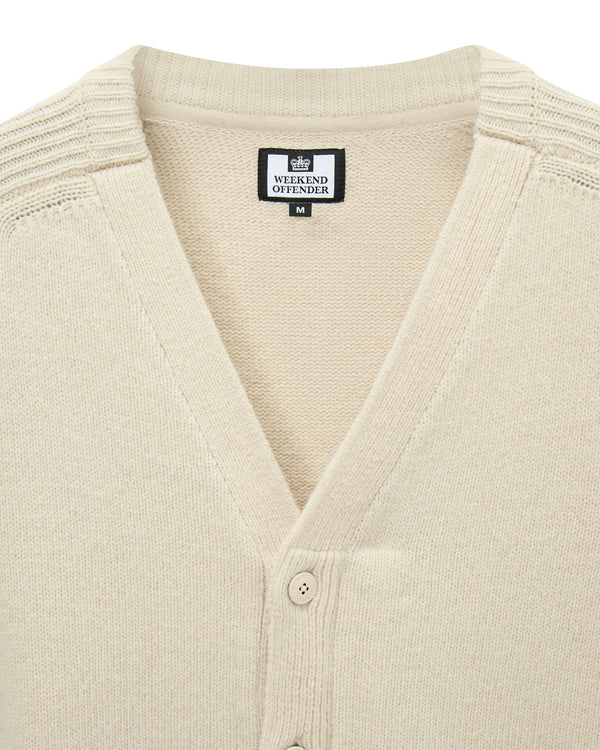 Lauda Wool Cardigan Calcium