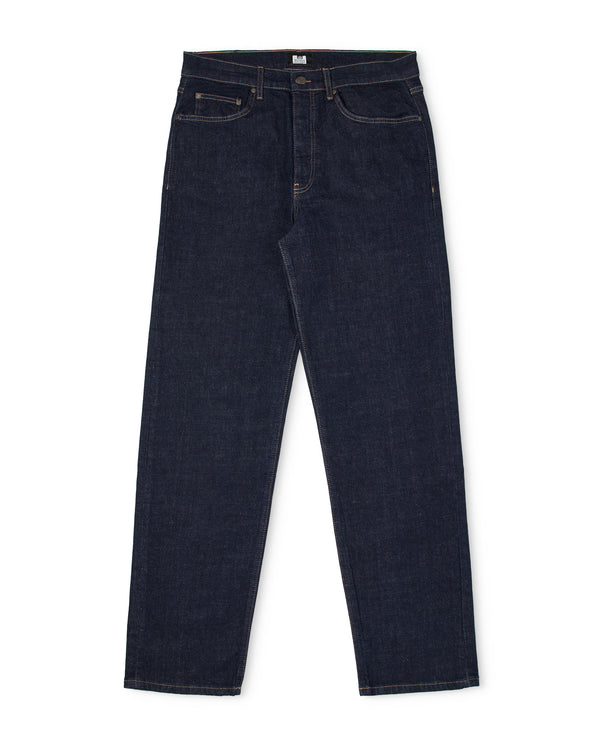 Loose Fit Jeans aus Denim in dunkler Spülung