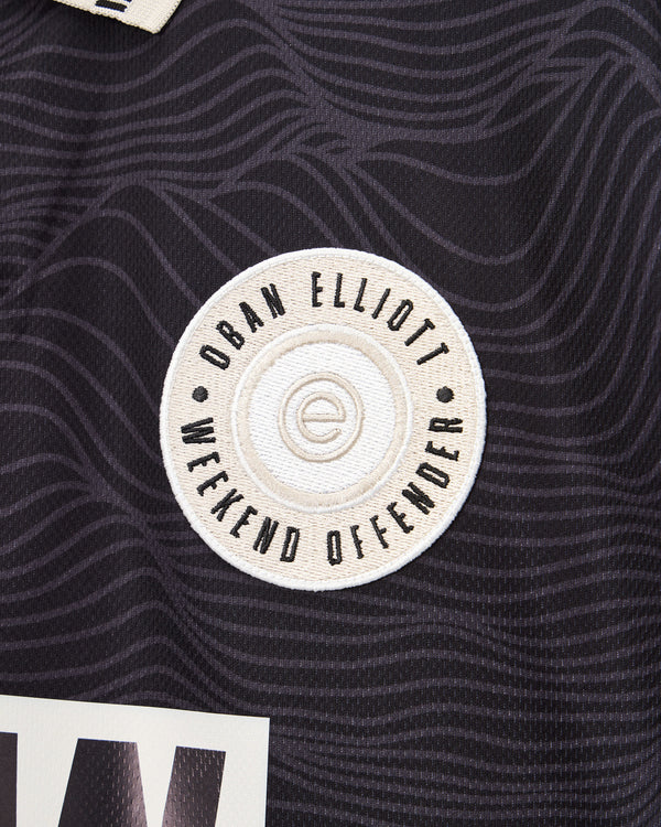 Maglia da calcio Brito nera