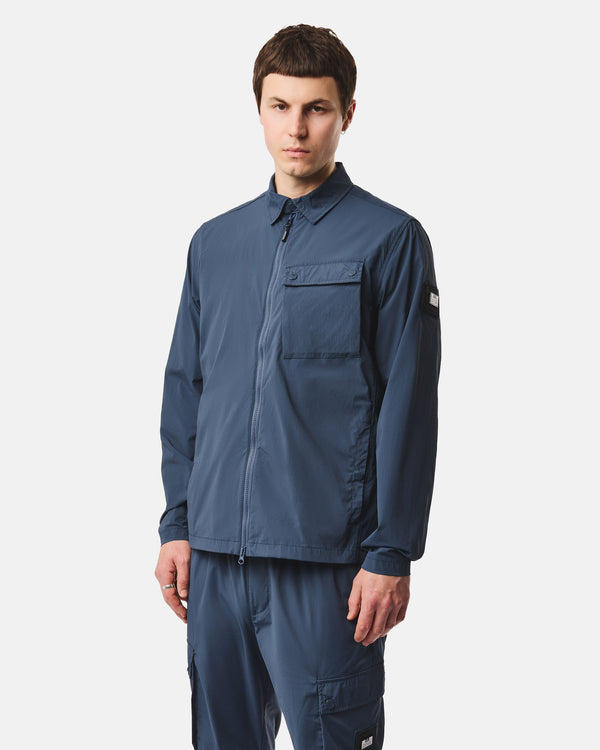 Southbank Over-Shirt Lagoon Blue