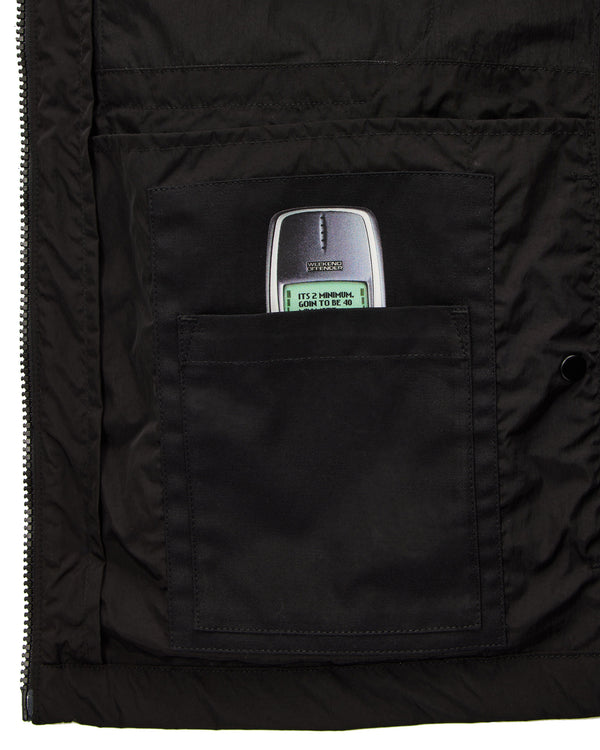 Taglie Forti - Maglietta Over-Shirt Shields Nera