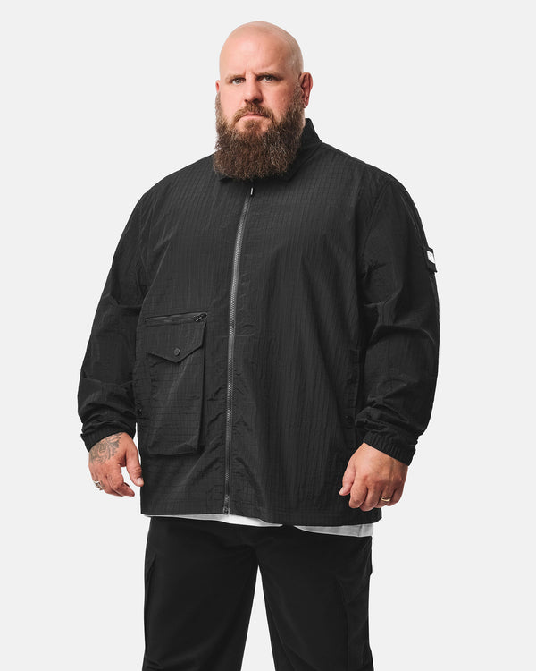 Taglie Forti - Vinnie Over-Shirt Nera