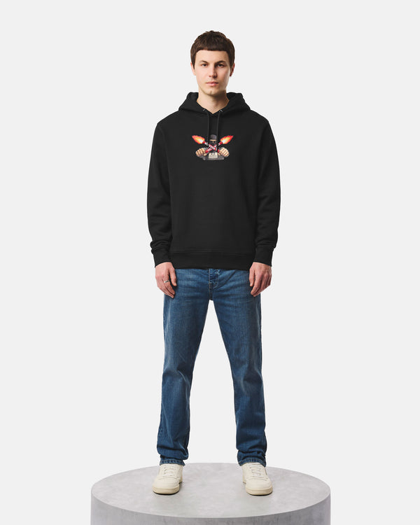 Fulgar Graphic Hoodie Black
