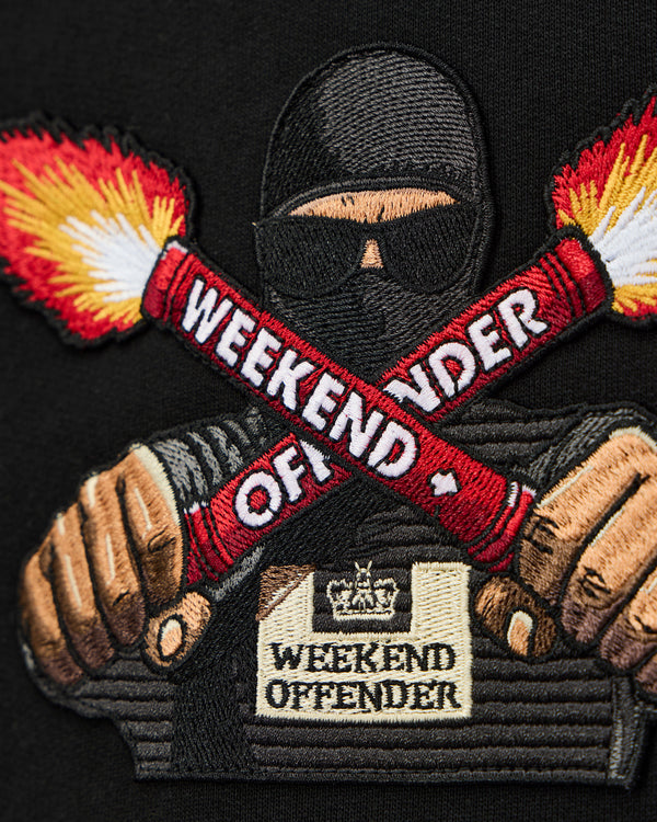 Fulgar Graphic Hoodie Black