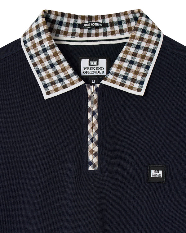 Plus Size - Tipasa Poloshirt Navy