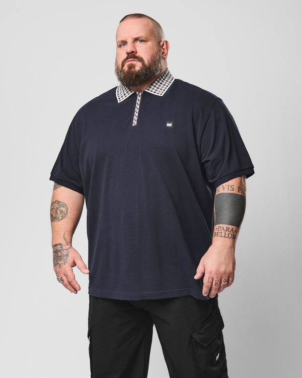 Plus Size - Tipasa Poloshirt Navy