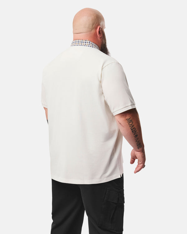 Plus Size - Tipasa Polo Shirt Ghost