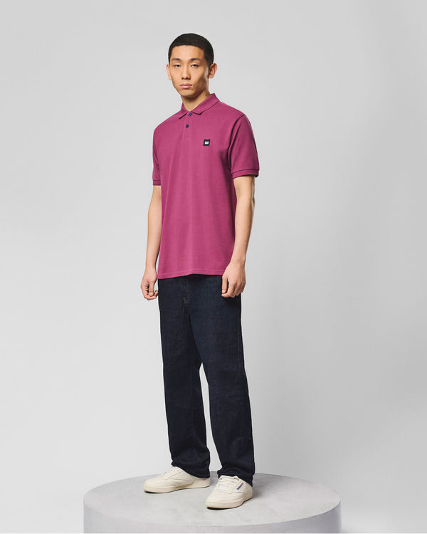 Heathcote Polohemd Kirsch