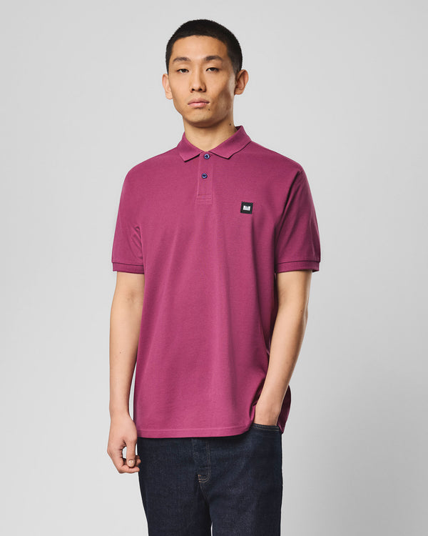 Heathcote Polohemd Kirsch