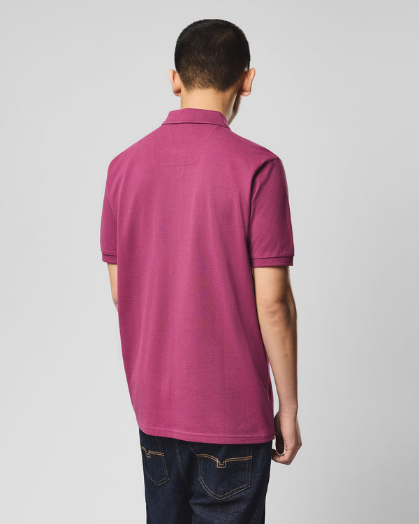 Heathcote Polohemd Kirsch