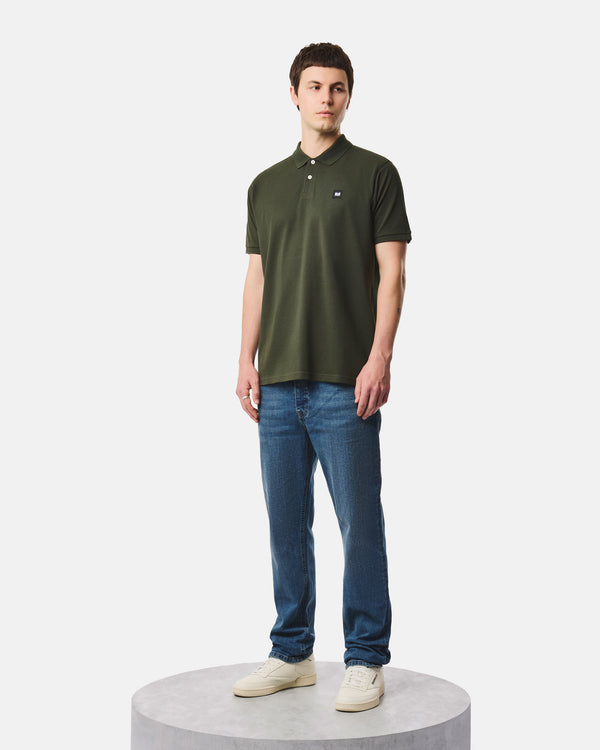 Heathcote Poloshirt Schwarzwaldgrün