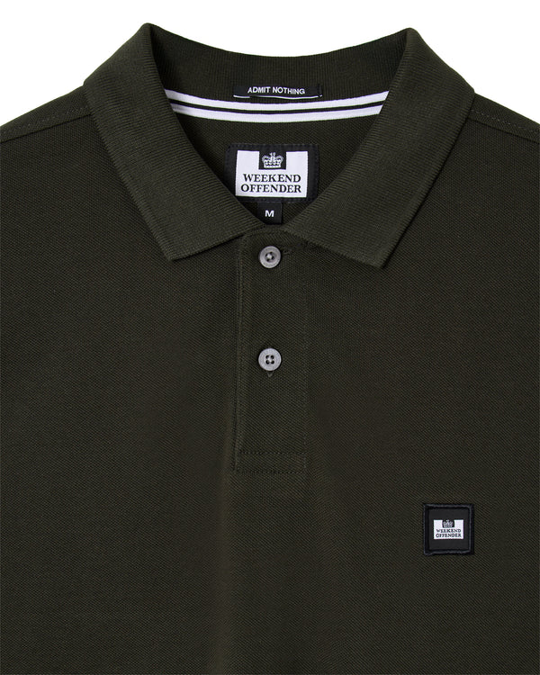 Heathcote Poloshirt Schwarzwaldgrün