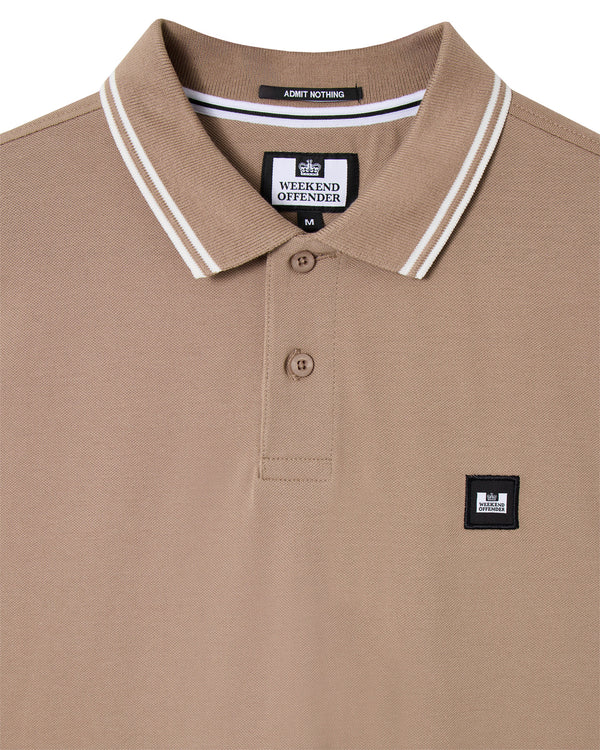 Levanto Poloshirt Treibholz/Geist