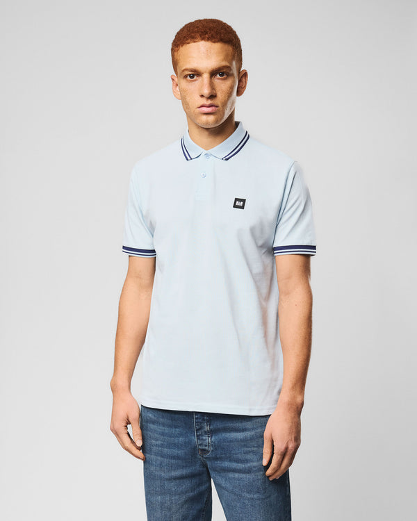 Levanto Polo Shirt Sky Blue/Dark Sapphire Blue
