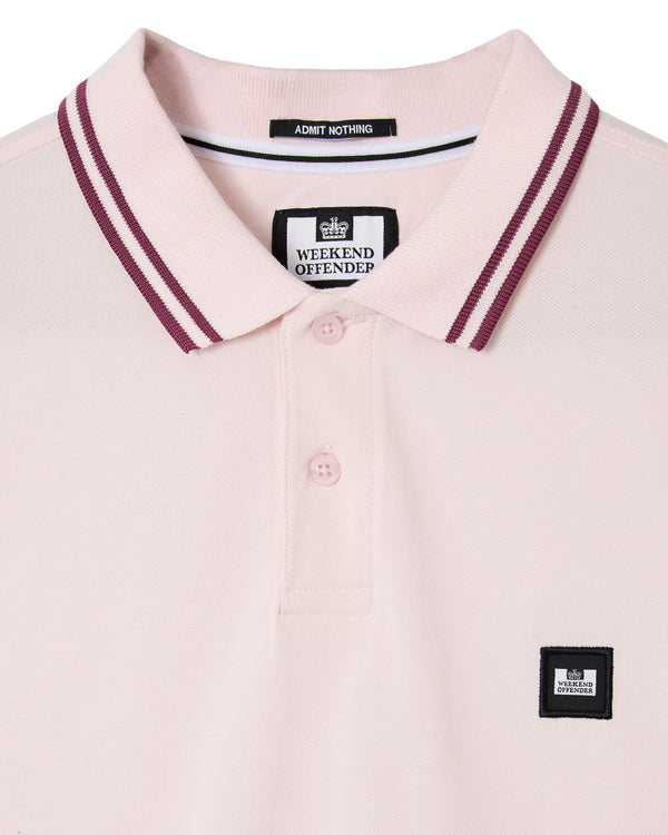 Levanto Polo Shirt Soft Pink/Kirsch
