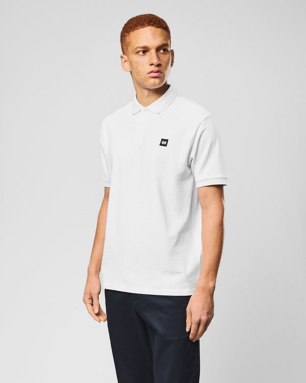 Levanto Poloshirt Weiß/Amazonitgrün