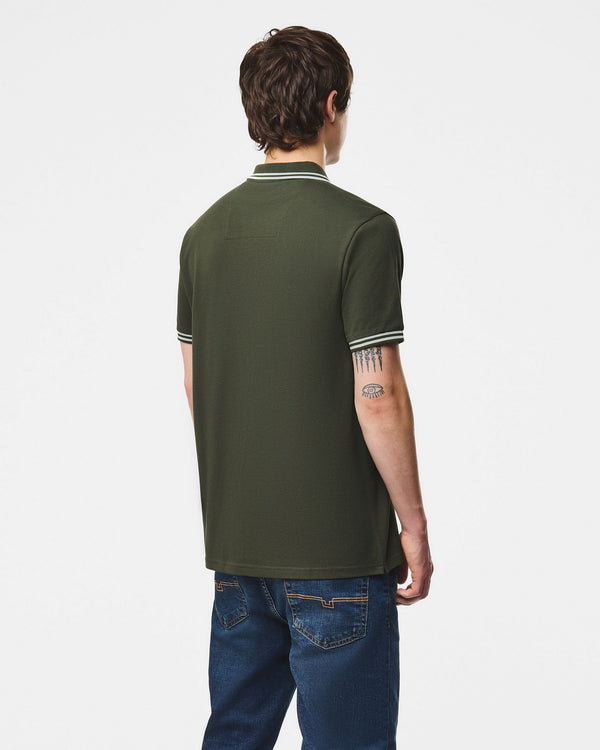Levanto Polo Shirt Black Forest Green/Julep Green