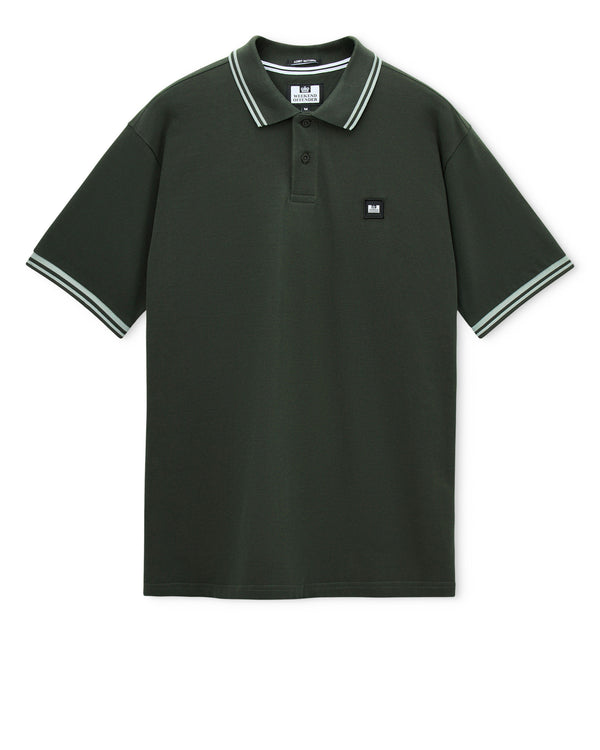 Levanto Polo Shirt Black Forest Green/Julep Green