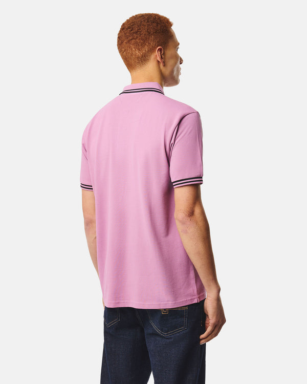 Levanto Poloshirt Chrosite Pink/Schwarz