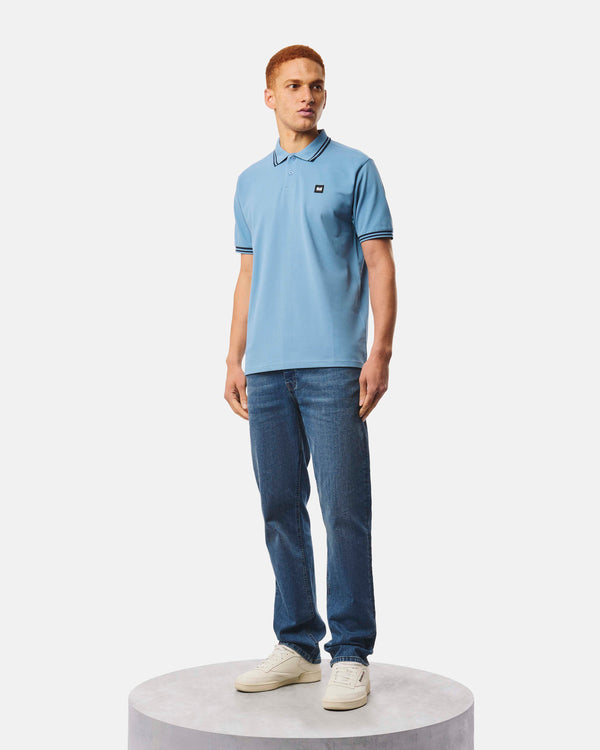 Levanto Polo Shirt Peruvian Blue/Navy