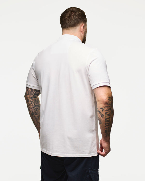 Große Größen - Caneiros Poloshirt Weiß