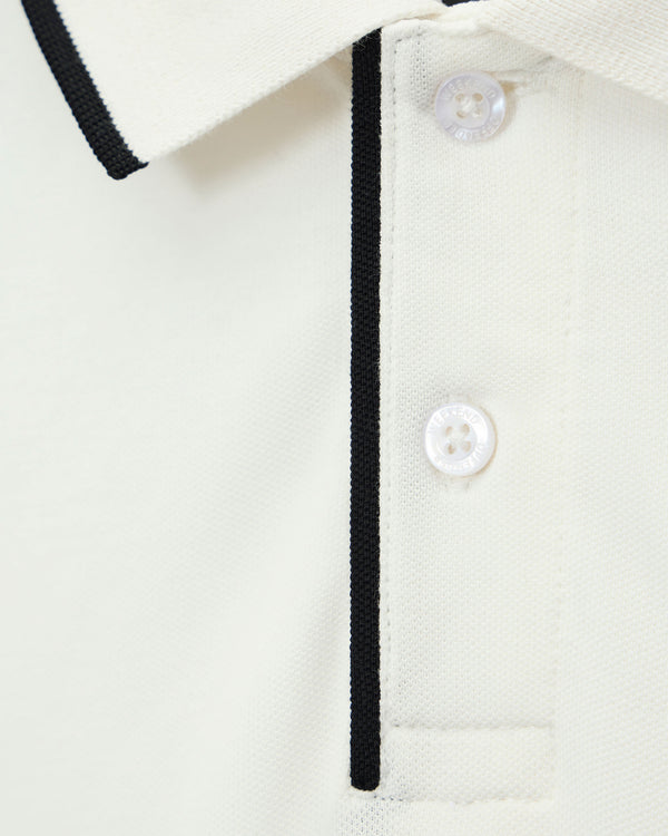 Cadwell Polo Shirt Ghost/Black