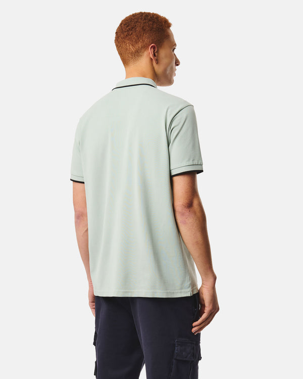 Cadwell Polo Shirt Julep Green/Black