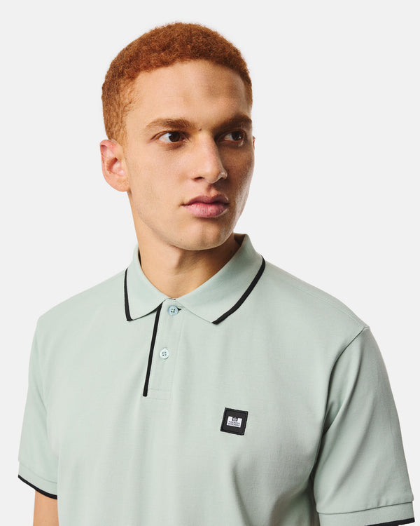 Cadwell Polo Shirt Julep Green/Black