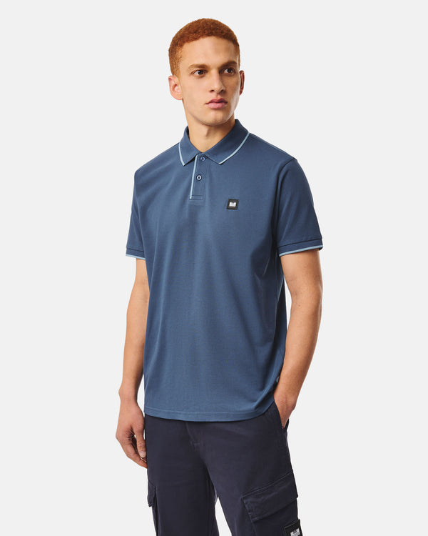 Cadwell Poloshirt Lagunenblau/Peruanischblau