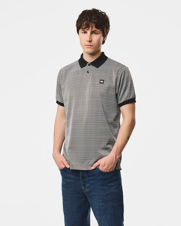 Winfield Polo Shirt Black Mix