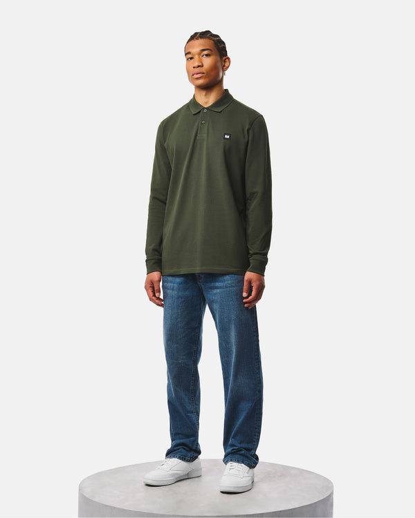 Tunbridge Poloshirt Schwarz Waldgrün