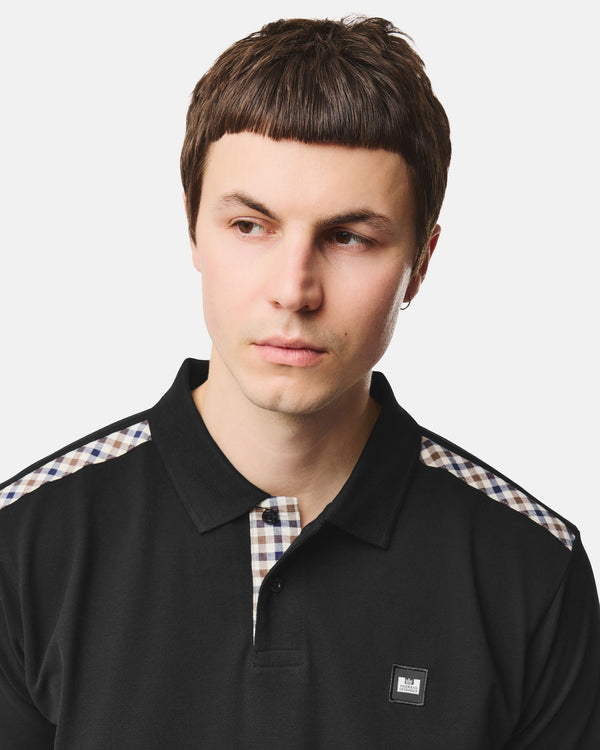 Rowley Poloshirt Schwarz