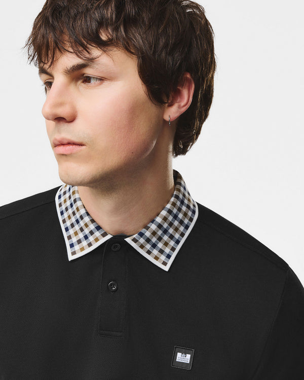 Lindley Poloshirt Schwarz