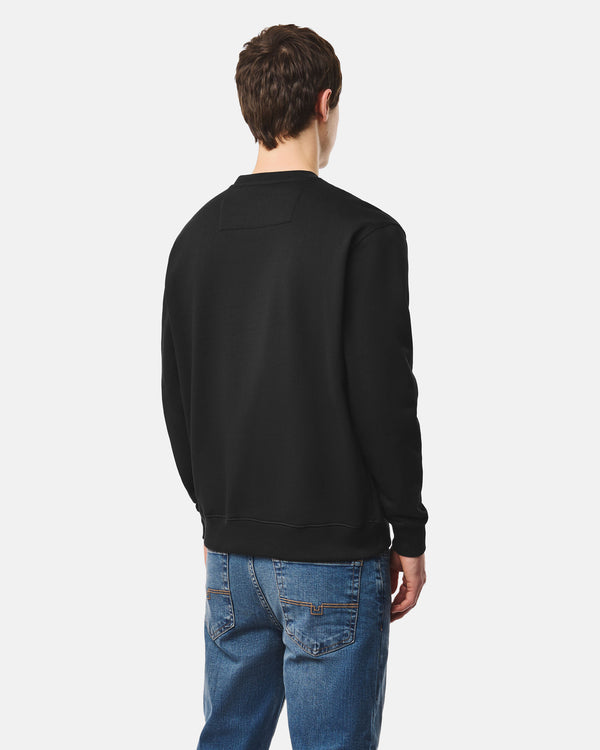 Hebdofin Grafik-Sweatshirt Schwarz