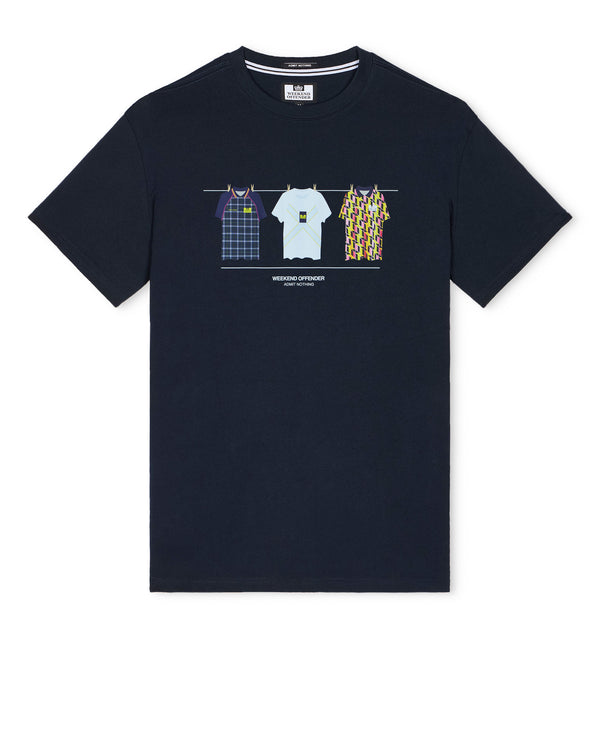 Maglietta Scotland V2 blu navy
